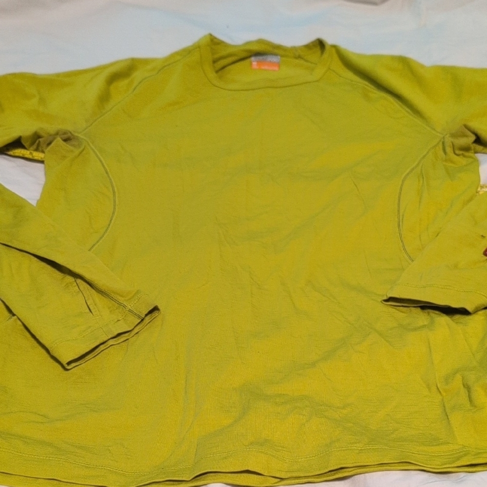 Icebreaker Merino Chartreuse Long Sleeve Shirt